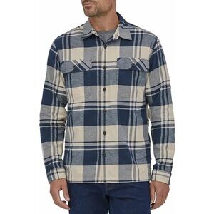 Patagonia Men's Long-Sleeved Organic Cotton Midweight Fjord Flannel Shirt